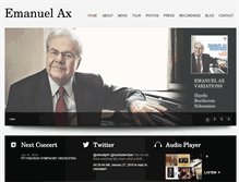 Tablet Screenshot of emanuelax.com